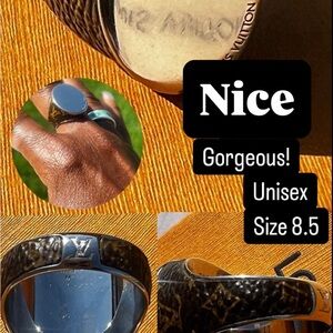 Louis Vuitton Monogram Ring Unisex